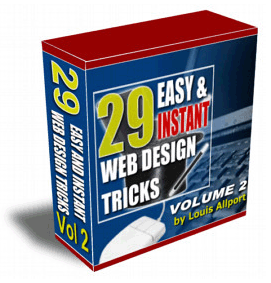 29 Easy and Instant Web Design Tricks, Volume 2