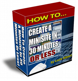 How to Create a Minisite in 30 Minutes or Less